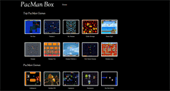 Desktop Screenshot of pacmanbox.com